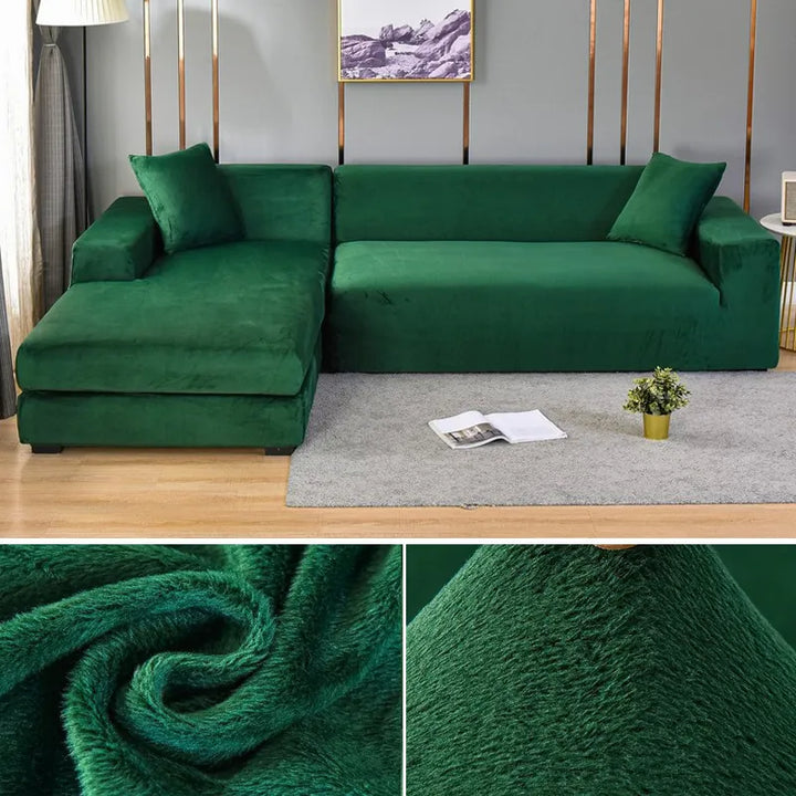 Sofa Cover Velvet Stretch Washable Protector