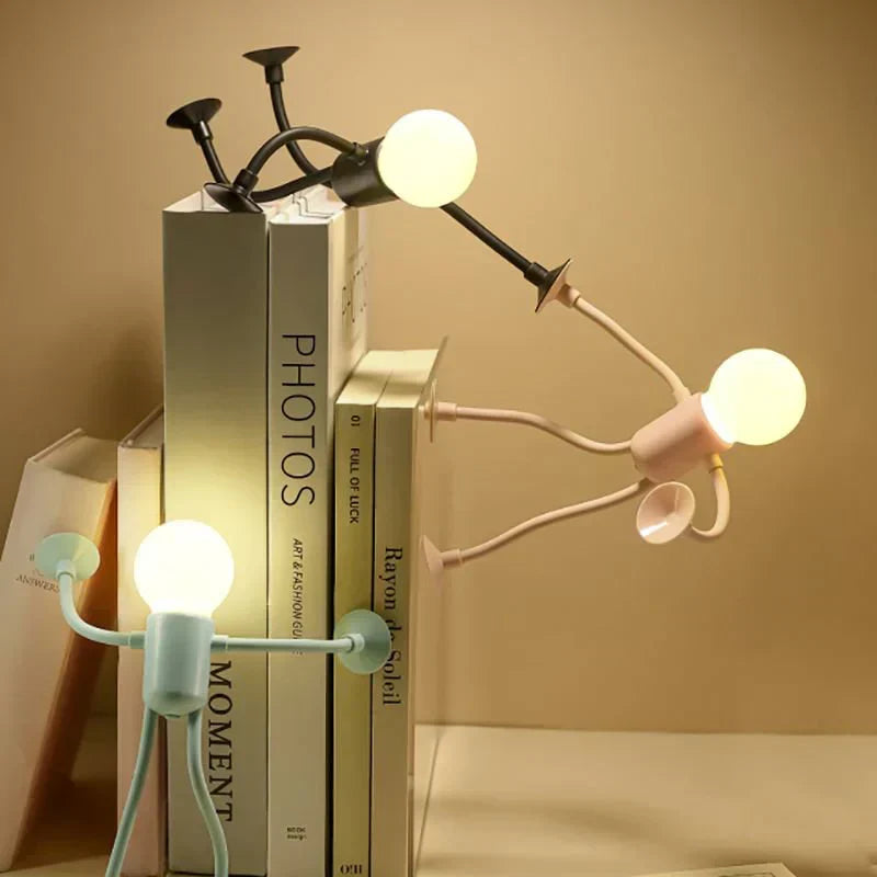 LED Night Light with Flexible Suction Mount