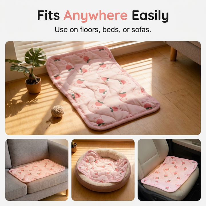 Double-Sided Pet Cooling Mat for Dogs &amp; Cats | Bowlift
