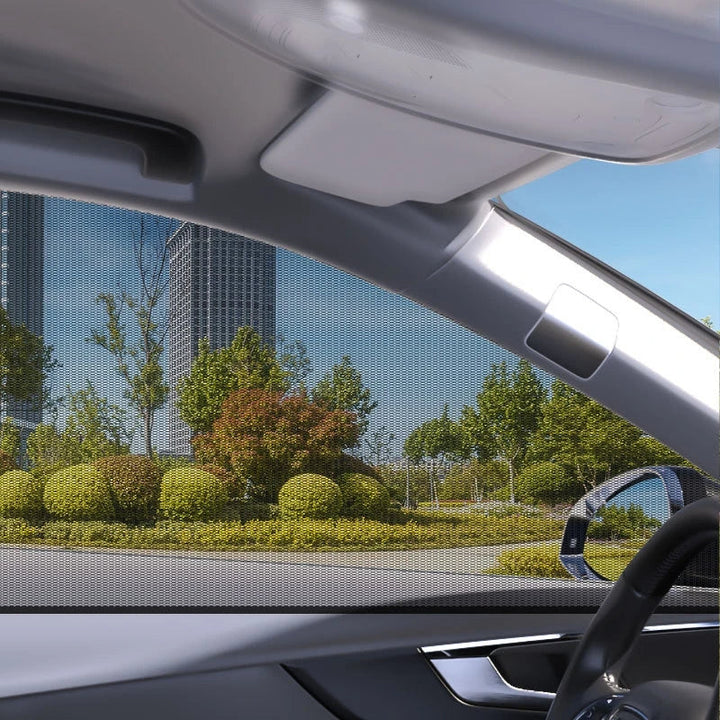 Car protection net: Sun protection &amp; thermal insulation