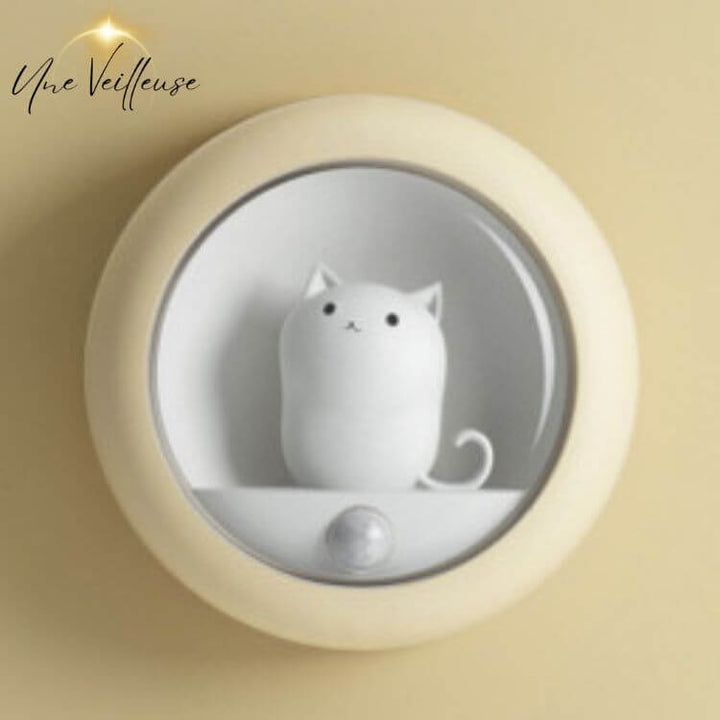 Wall Night Light - Night Light Cat LuminoCat™