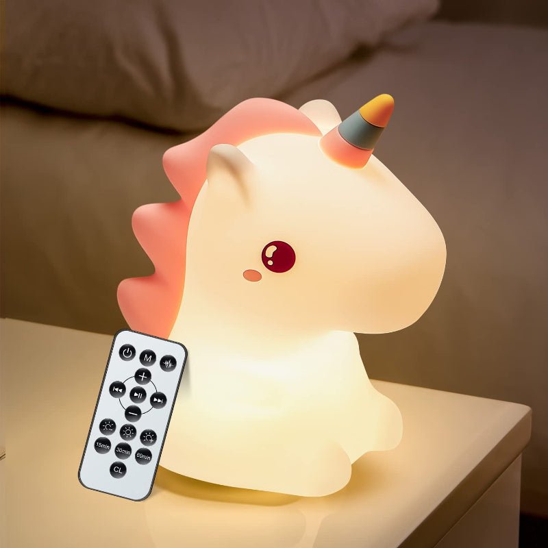 Night Light Unicorn with adjustable colours and brightness