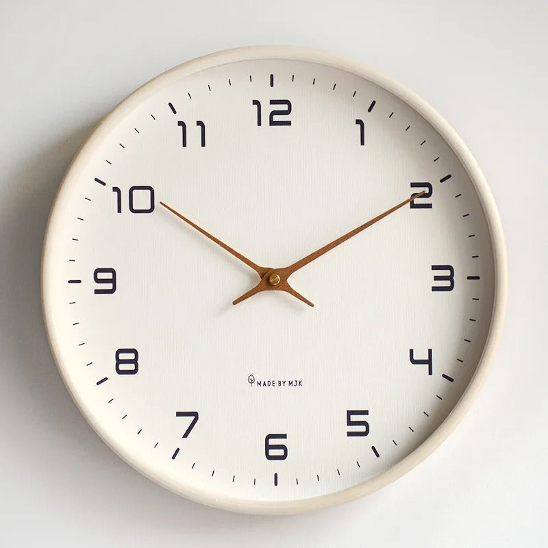 BowLift | Minimalistic Wall Clock | Metal &amp; Resin