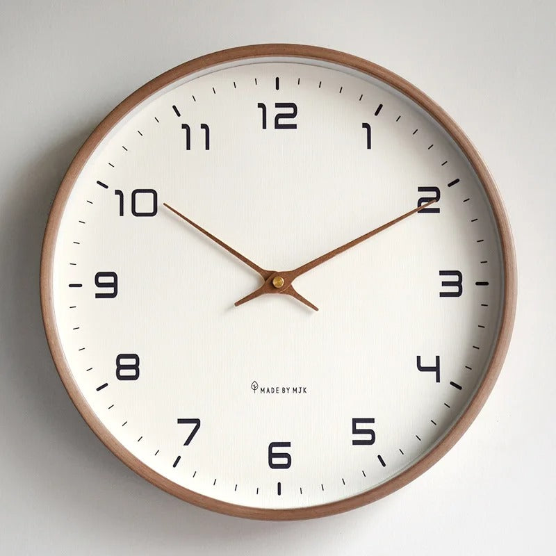 BowLift | Minimalistic Wall Clock | Metal &amp; Resin