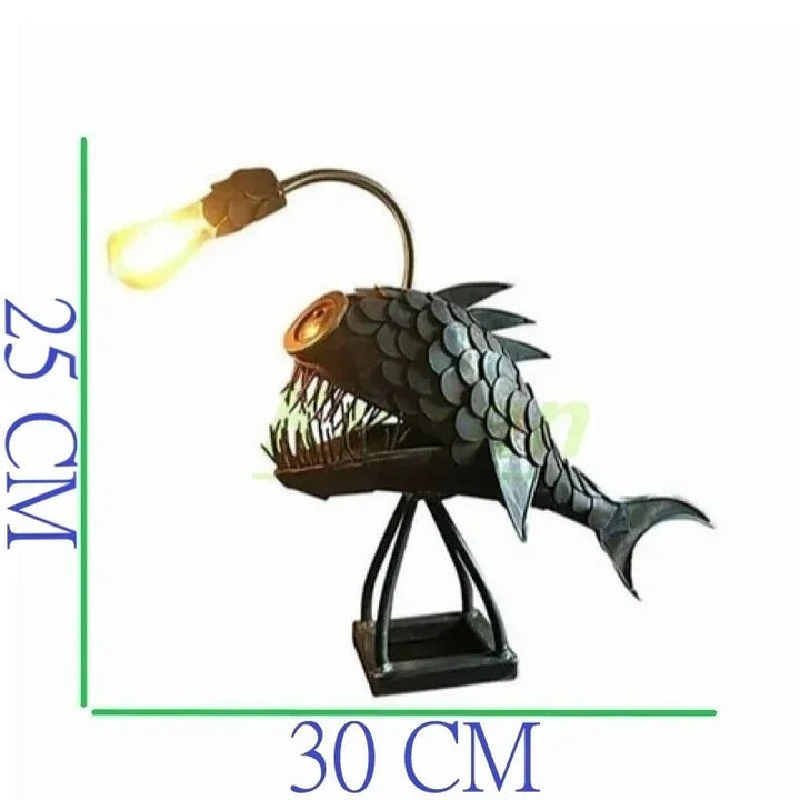 BowLift | Steampunk Angler Fish Lamp – Cool &amp; Unusual Floor Lamp for Your Home