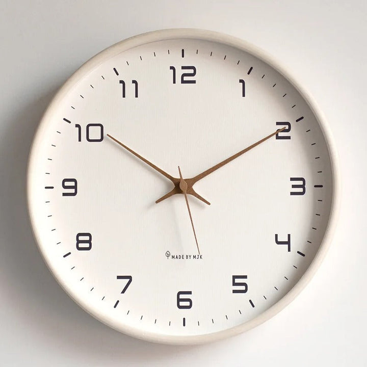 BowLift | Minimalistic Wall Clock | Metal &amp; Resin