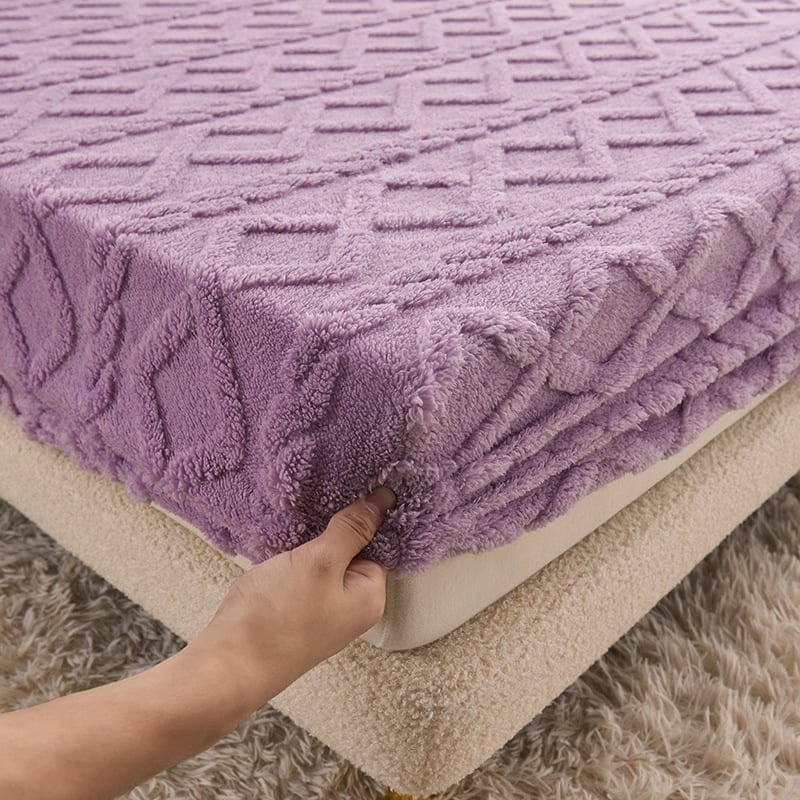 Duvet Cover Set Soft Velvet Bedding