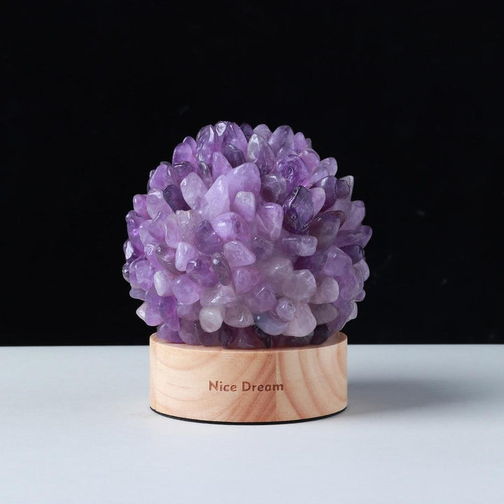 Aventurine Quartz Crystal Lamp