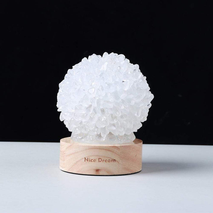 Aventurine Quartz Crystal Lamp