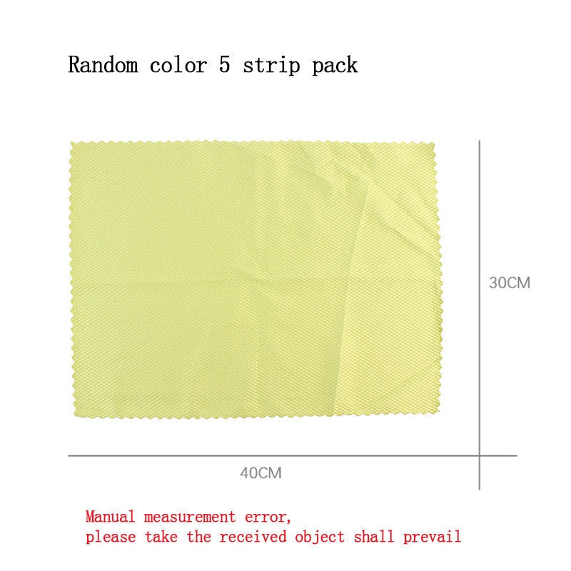 Wipe Glass Mirror Wipes Cleaning Cloth Thickening Grease Kitchen Wipe |