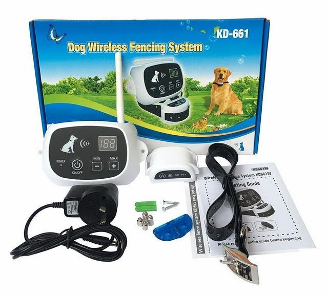 BowLift | Wireless Dog Fence Collar System | Waterproof, Rechargeable &amp; Ideal for Home Training and Outdoor Adventures